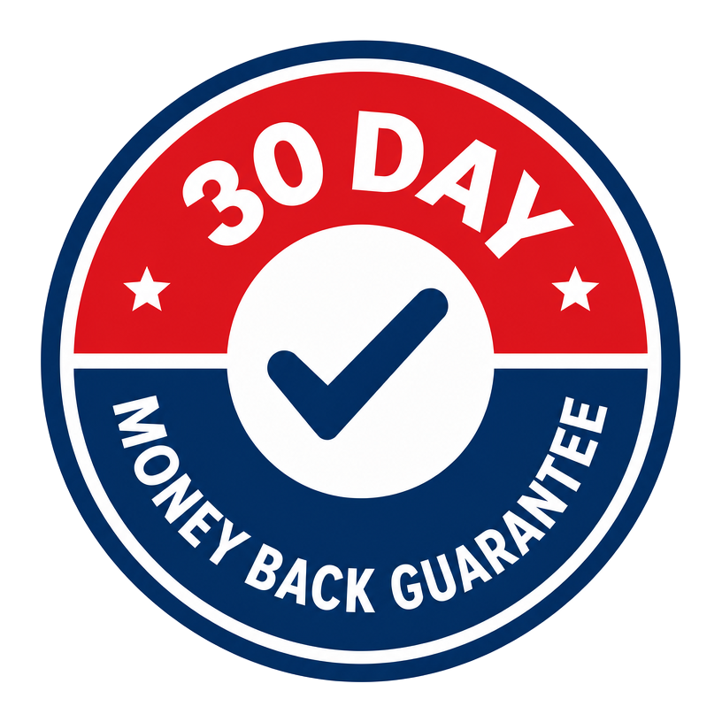 30-Day Money Back Guarantee